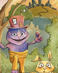 Poster "The Magician" von Regina Fröhlich RabbitHole Illustration