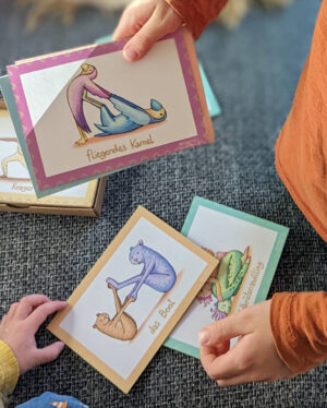 Yogakartenset "Yoga mit Kids"