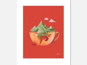 Teacup Stories - Poster von RabbitHole