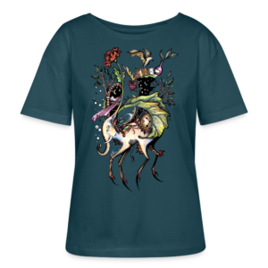Shirt „Der Wanderer“ Stanley/Stella Relaxed Rundhals Frauen Bio-T-Shirt SERENA
